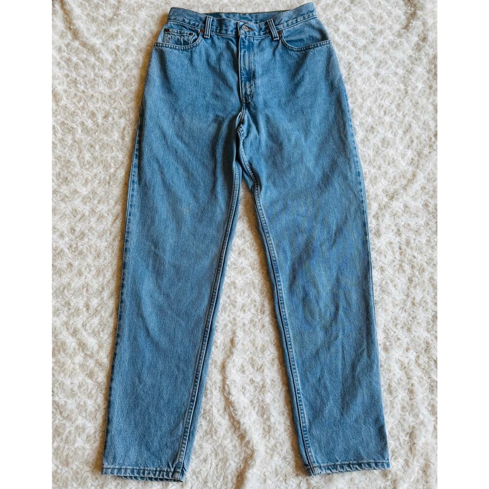 VTG Levi's 550 Jeans Women Relaxed Fit Tapered Leg Mom High Rise 90s Cotton 10